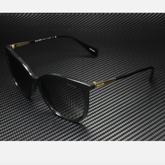 Ralph Lauren Grey Gradient 56 mm Women's Sunglasses New
